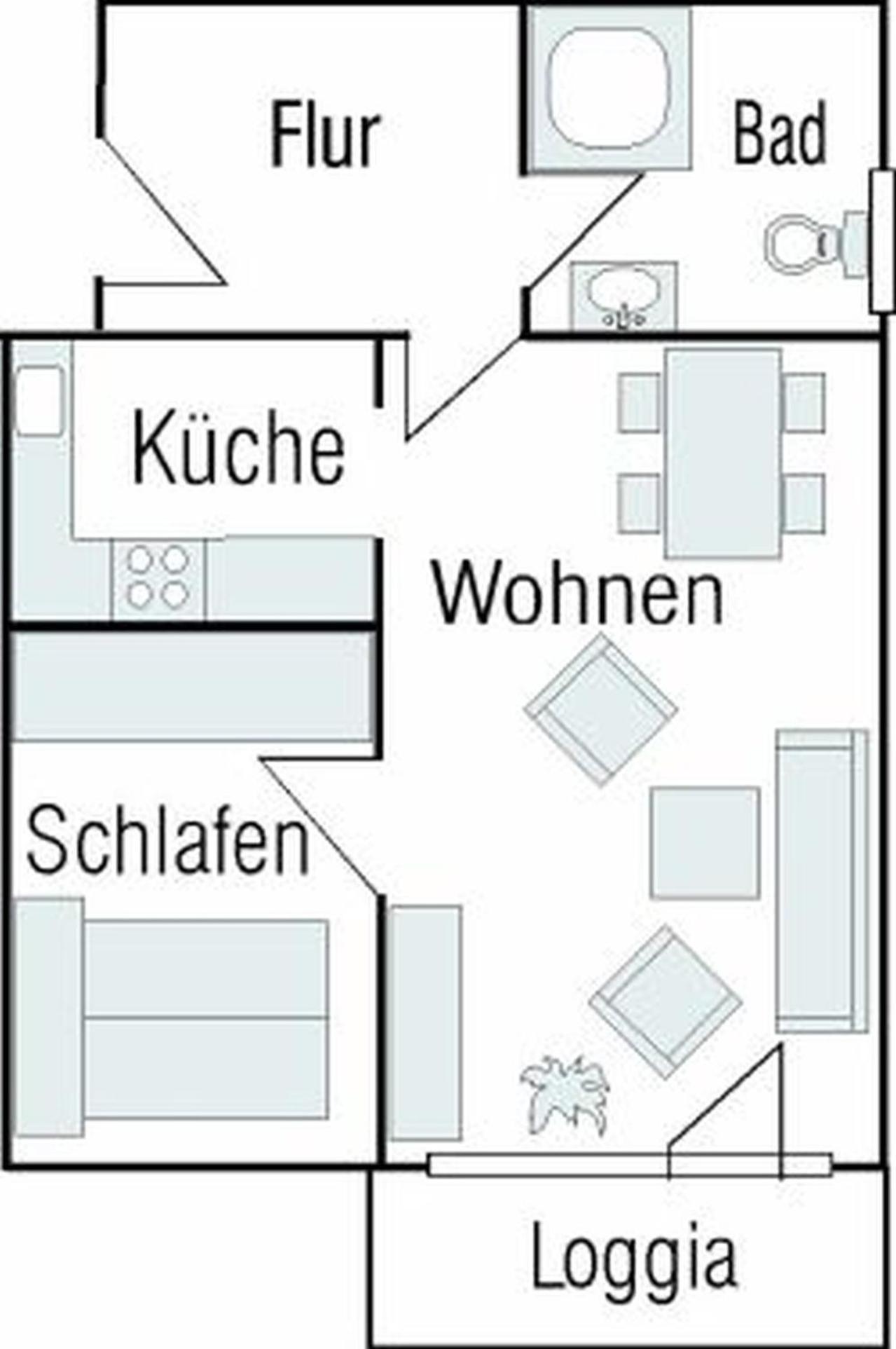 4-21, Friedrichstr, Im Herzen Westerlands, Sehr Strandnah, Balkon, 2 Zi Dış mekan fotoğraf